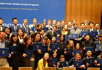 BHGAP Students from over 15 countries celebrating the end of these amazing exchange. 