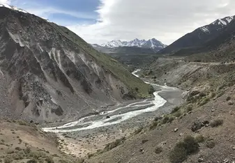 Cajón del Maipo is a beautiful nature reserve an hour outside of Santiago.