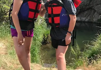 End of year rafting camping trip
