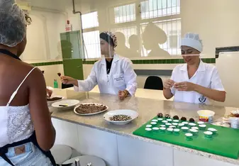 Making brigadeiros in Brazilian Cuisine