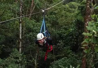 Zip lining 
