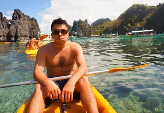 Visiting the Philippines.