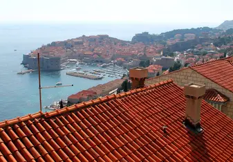 Photo overlooking Dubrovnik, Croatia.