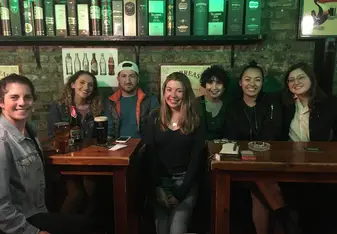 Out at the Brazen Head