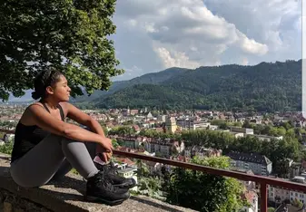 Myiah Smith Overlooking Freiburg with Gratification and Ease