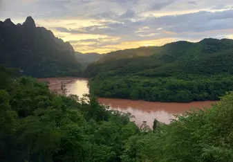 View of the Nam Ou River