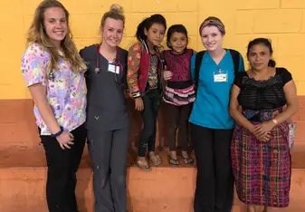 Here is a small family we had the opportunity of seeing on one of our clinic days. 