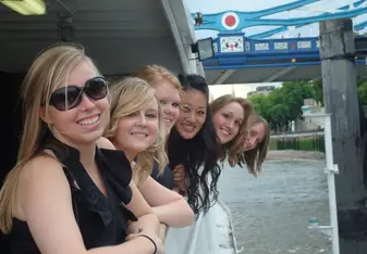 API London Summer 2011 Group on Boat for End of Summer Party