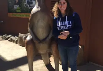Making friends with the locals!