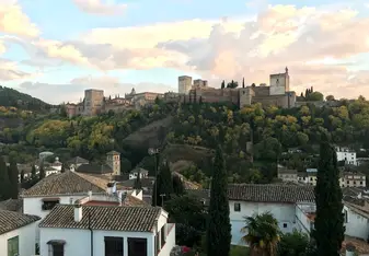 The historic Alhambra is a huge part of Granada's history. 