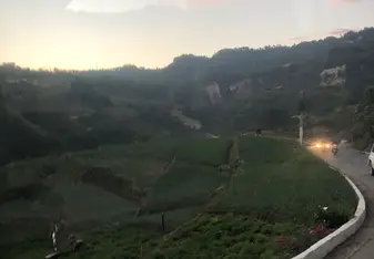 This is a view from our bus ride to and from the clinic sites in Panajachel.