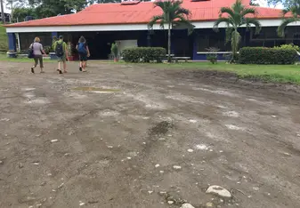 The front of the school in MA, Costa Rica 