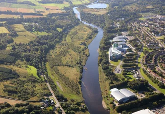 Robert Gordon Univesity by the River Dee 