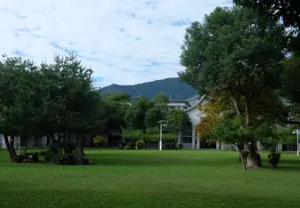 Inside Language center area