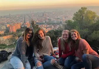 Dinner at the Bunkers in Barcelona