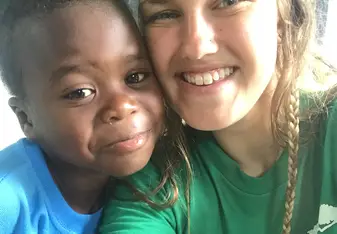 Just a happy little boy who wanted a picture 