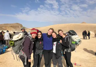 After the completion of a 4 day navigation hike in the desert. It was the hardest thing I’ve ever experienced. 