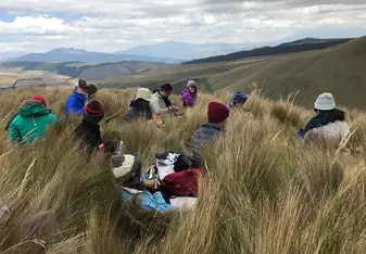 Classroom in the paramo