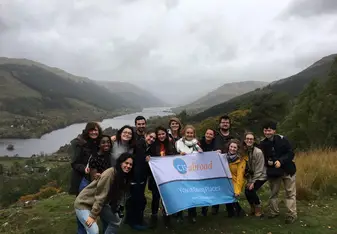 My CIS group in the highlands.
