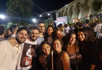 Italian friends we met through the Erasmus network.