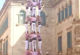 Castellers from the Annual Festival of La Mercé