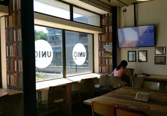 Cozy cafes.