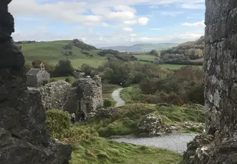 Ruins of a castle that we saw on one of our CIS excursions! 