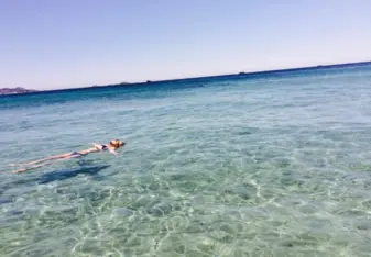 Crystal Clear waters in Ibiza!