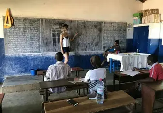 Teaching one of the adults classes
