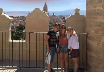 My host family took us on a day trip to Segovia and La Granja!