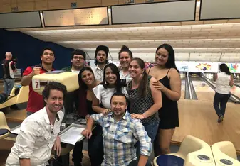 Goodbye party with my wonderful team