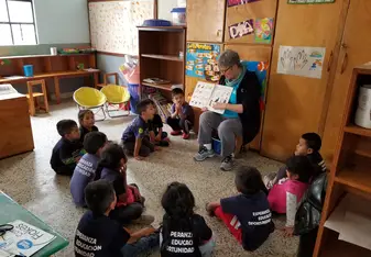 Story time in Spanish!! Ay Carumba!