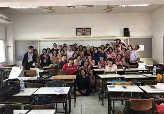 One of my classes in Thailand