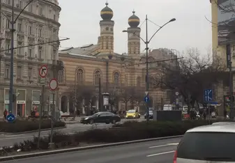 The Great Synagogue, a national treasure in the Jewish District, Budapest