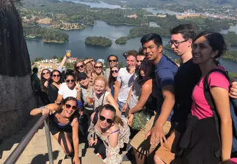 Group trip to Guatapé