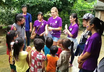 Children in Mai Chau is so cute.
