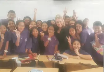 My first class