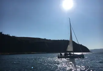 Sailboat ride with the campers!