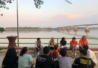 This is one of the best moments, we sit together and talked about our own experiences