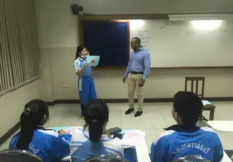 A student activity in progress