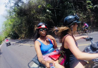 Heading to the jungle for some quad riding