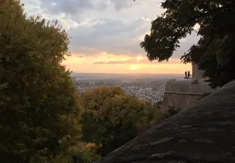 View of Granada from the Alhambra 