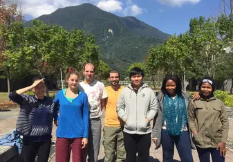 Short break outside the classroom