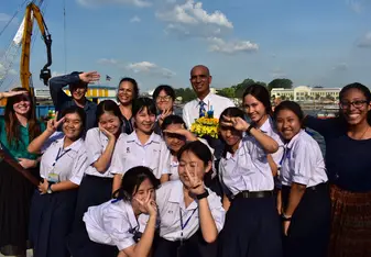 Loy Krathong with my favourite class