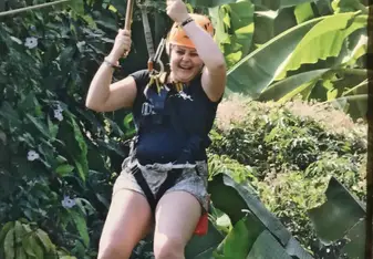 Zip lining 