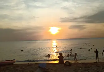 A beautiful sunset on Phu Quoc