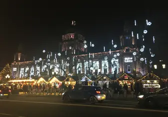 Belfast City Hall at Christmastime