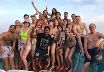 Our TEFL group went snorkeling in Koh Tao