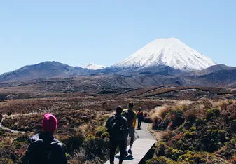 Mount Ngauruhoe on the Tongariro Northern Circuit