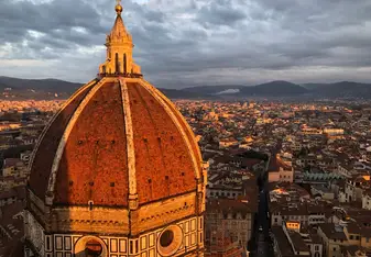An amazing view of the Duomo in Florence